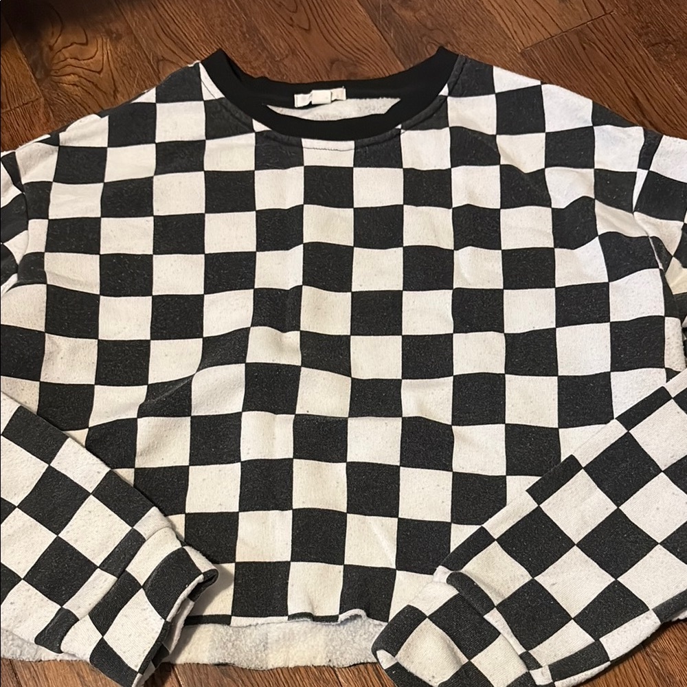 Ardene Monochrome Long Sleeve Top